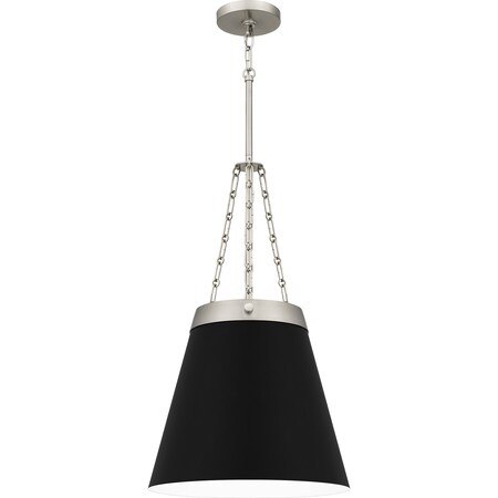 Quoizel Piccolo Pendant Mid Pendant 1 Light Brushed Nickel QPP6183BN